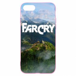 Чехол для iPhone SE 2020 Far Cry and game background - PrintSalon