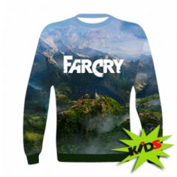 Детский 3D свитшот Far Cry and game background - PrintSalon