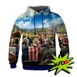 Детское 3D худи Far Cry V-PrintSalon Детское 3D худи Far Cry V