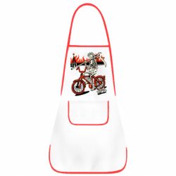 Фартух Смерть із косою у вінку! Гарячий кремль - PrintSalon