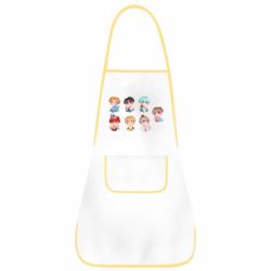 Фартук BTS cute boys - PrintSalon
