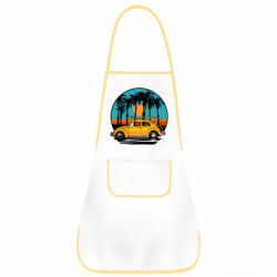 Фартук Car and sunset - PrintSalon