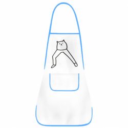 Фартук Cat in pants - PrintSalon