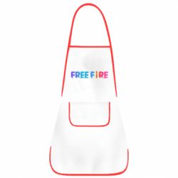 Фартук Free fire gradient logo - PrintSalon