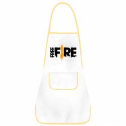 Фартух Free Fire vertical logo - PrintSalon