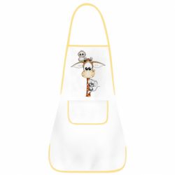 Фартук Giraffe Owl and Mouse - PrintSalon