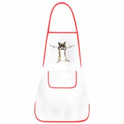 Фартук Grumpy Cat On The Rope - PrintSalon