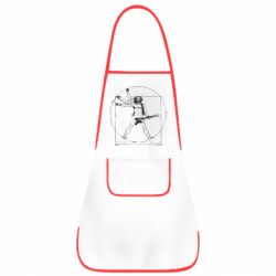 Фартук Guitarist Da Vinci - PrintSalon