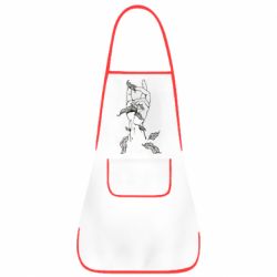 Фартук Hand with leafs - PrintSalon