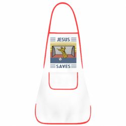 Фартук Jesus will save - PrintSalon