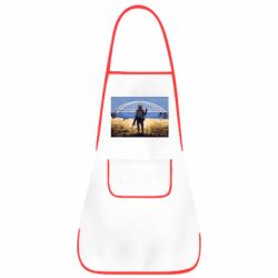 Фартук Марка с Крымским мостом - PrintSalon