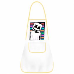 Фартук Marshmello Colorful Portrait - PrintSalon