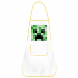 Фартук Minecraft minimalist Creeper - PrintSalon