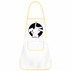 Фартук Pikachu silhouette - PrintSalon