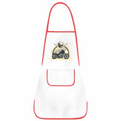 Фартук Skull and Bike - PrintSalon
