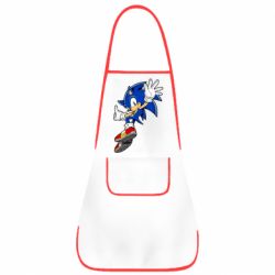 Фартук Sonic and the jump - PrintSalon