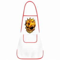 Фартук Standoff - Gold Skull - PrintSalon
