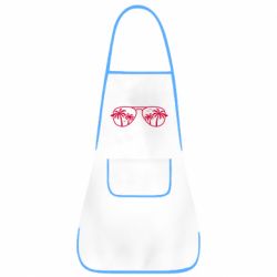 Фартук Sunglasses And Palm Trees - PrintSalon