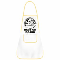 Фартук Вaby on board - PrintSalon