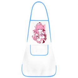 Фартук Yae Miko portrait - PrintSalon