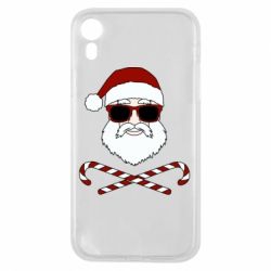 Чохол для iPhone XR Fashionable Santa - PrintSalon