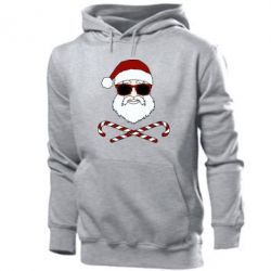 Мужское худи Fashionable Santa