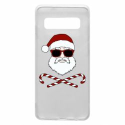 Чохол для Samsung S10 Fashionable Santa - PrintSalon