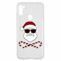 Чохол для Samsung A11 / M11 Fashionable Santa - PrintSalon