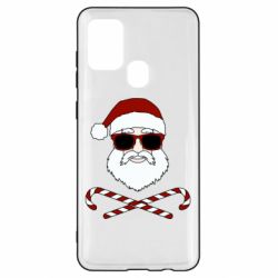 Чохол для Samsung A21s Fashionable Santa - PrintSalon