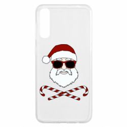 Чохол для Samsung A50 Fashionable Santa - PrintSalon