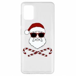 Чохол для Samsung A51 Fashionable Santa - PrintSalon