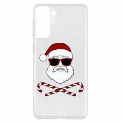 Чохол для Samsung S21+ Fashionable Santa - PrintSalon