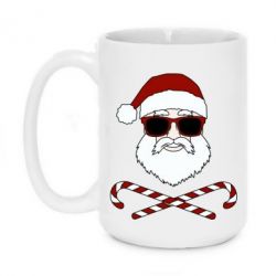 Чашка 420ml Fashionable Santa - PrintSalon