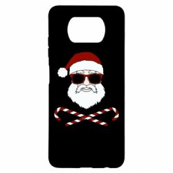 Чохол для Xiaomi Poco X3 Fashionable Santa - PrintSalon