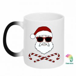 Чашка-хамелеон Fashionable Santa