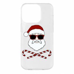 Чохол для iPhone 14 Pro Fashionable Santa - PrintSalon