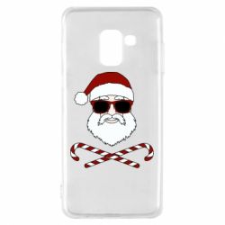 Чохол для Samsung A8 2018 Fashionable Santa - PrintSalon