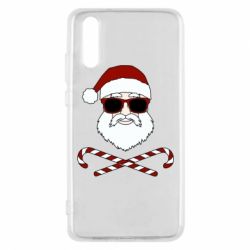 Чохол для Huawei P20 Fashionable Santa - PrintSalon