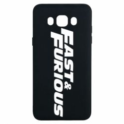 Чехол для Samsung J7 2016 Fast & Furious - PrintSalon