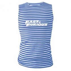 Майка-тельняшка Fast & Furious - PrintSalon