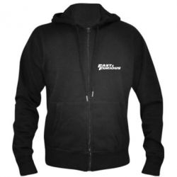 Мужское худи на молнии Fast & Furious - PrintSalon