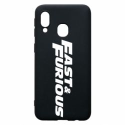 Чехол для Samsung A40 Fast & Furious - PrintSalon