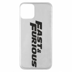 Чехол для iPhone 11 Fast & Furious - PrintSalon