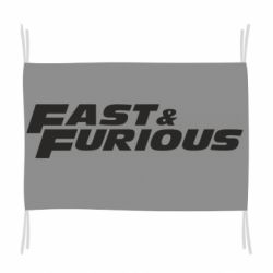 Флаг Fast & Furious - PrintSalon