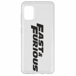 Чехол для Samsung A31 Fast & Furious - PrintSalon