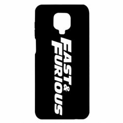Чехол для Xiaomi Redmi Note 9S/9Pro/9Pro Max Fast & Furious - PrintSalon
