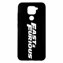 Чехол для Xiaomi Redmi Note 9/Redmi 10X Fast & Furious - PrintSalon