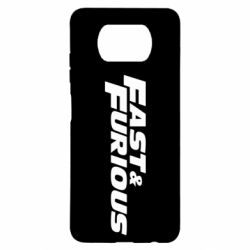 Чехол для Xiaomi Poco X3 Fast & Furious - PrintSalon