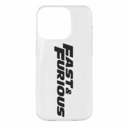 Чехол для iPhone 14 Pro Fast & Furious - PrintSalon