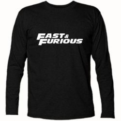 Футболка с длинным рукавом Fast & Furious - PrintSalon